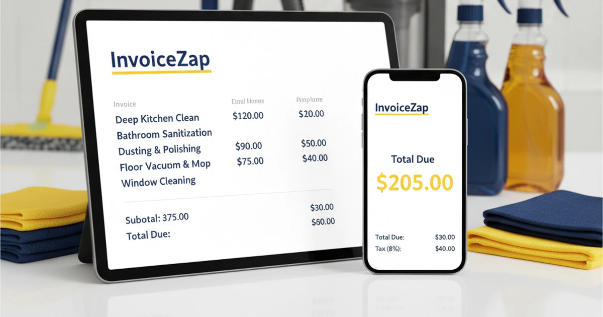 Complete Cleaning Service Invoice Template & Billing Guide