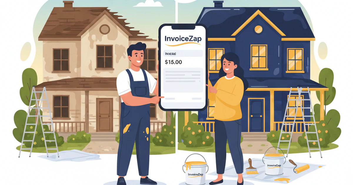 Painting Contractor Invoice Template: Interior & Exterior Billing Guide