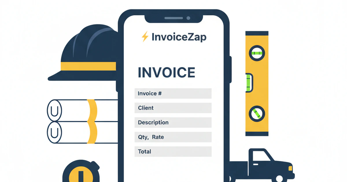 Professional Construction Invoice Template: Complete Contractor's Guide